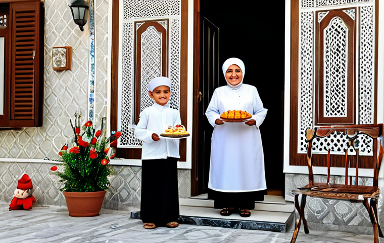 튀르키예 이슬람 축제와 행사 - Ramadan Iftar**

"A family gathered around a table at sunset, sharing an Iftar meal during Ramadan. ...