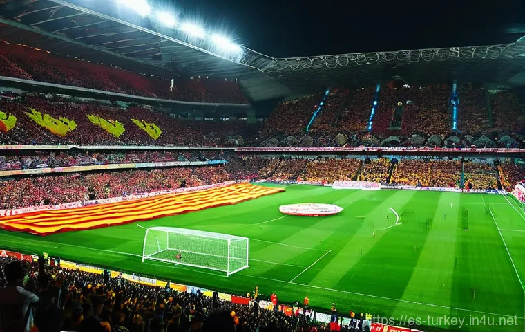 튀르키예 축구팀과 리그 정보 - **Prompt 1: The Indomitable Heartbeat of the Stands**
    "A panoramic shot of a Turkish football st...