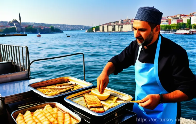 튀르키예의 항구와 해양 문화 - **Prompt:** A bustling, panoramic view of a major Turkish commercial port, such as Mersin or Ambarlı...