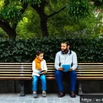 Home 22 튀르키예에서의 가족을 위한 활동 - A family-friendly scene at the historic Sultanahmet district in Istanbul during a sunny day, featuri...