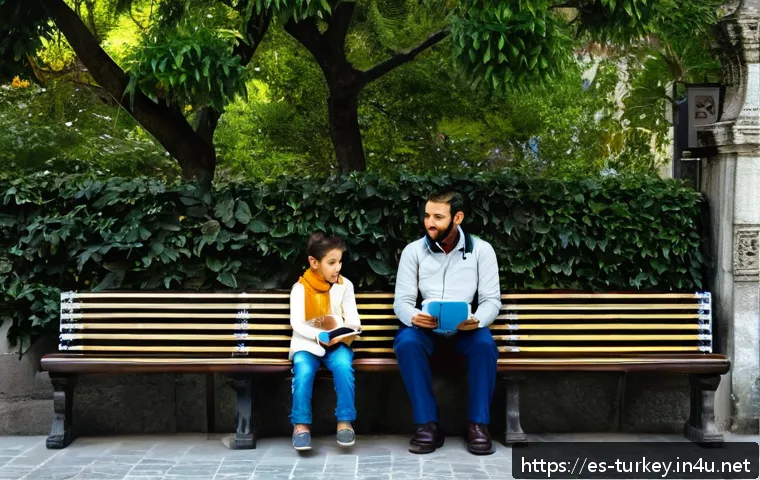 튀르키예에서의 가족을 위한 활동 - A family-friendly scene at the historic Sultanahmet district in Istanbul during a sunny day, featuri...